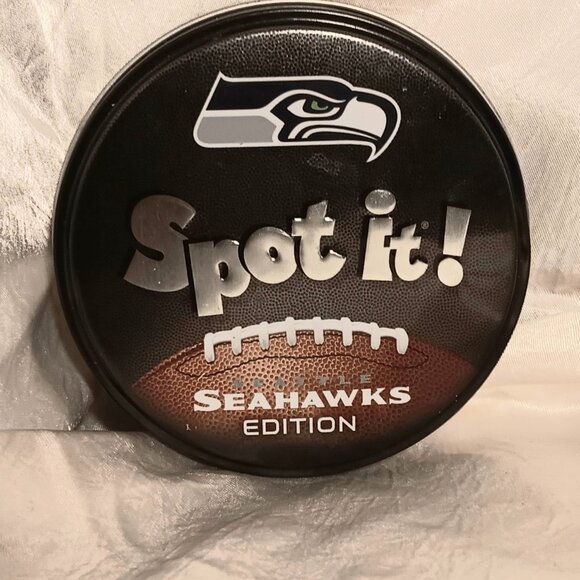 Masterpieces Seattle Seahawks NFL Spot It! Game - Picture 1 of 3